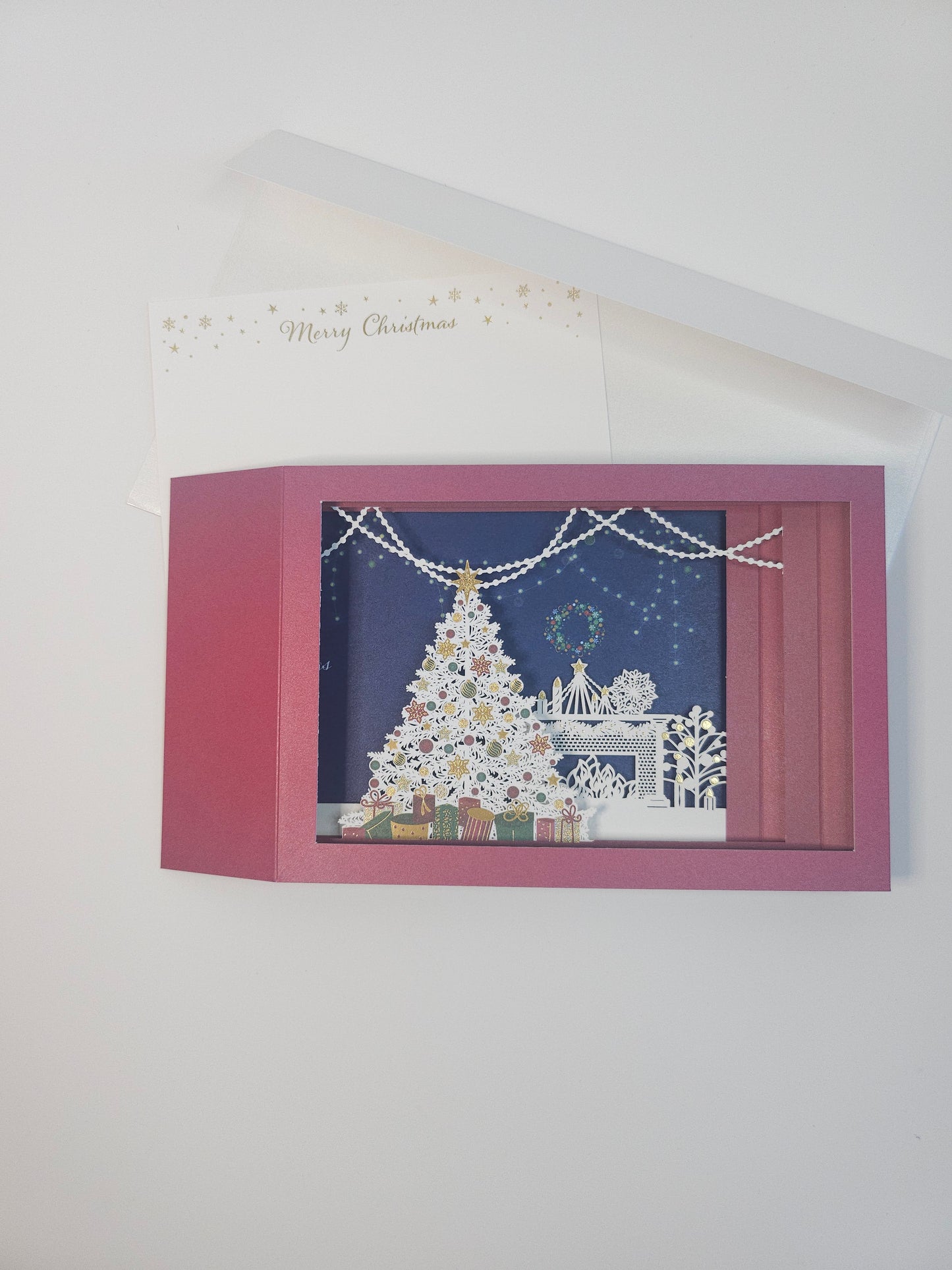 Christmas diorama card