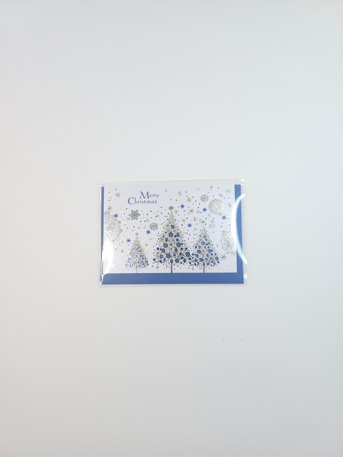 Christmas tree hori mini card