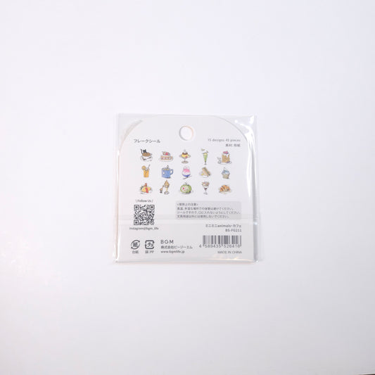 BGM Mini Sticker animals (cafe)