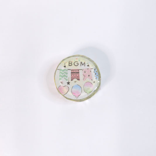BGM LIFE Washi Tape Party Garland - 15mm