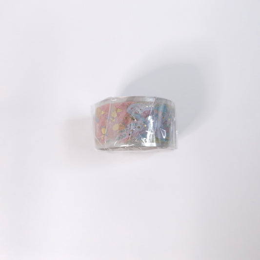 BGM LIFE Washi Clear Tape Bird Embroidery