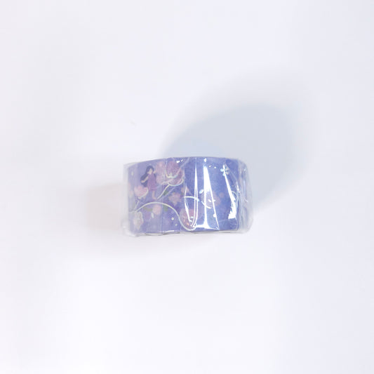 BGM Washi Tape Flower Story *Light Purple