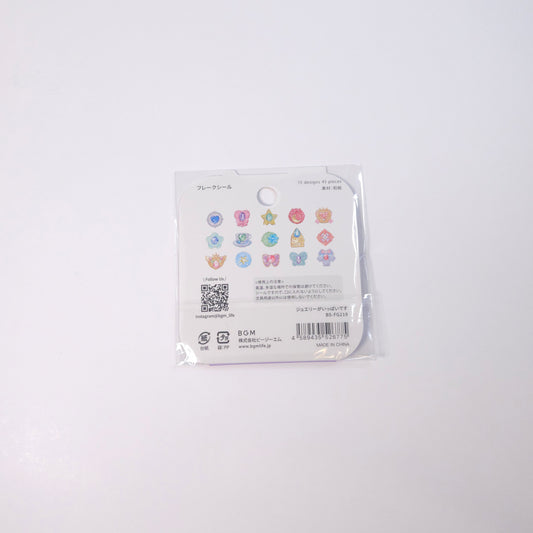 BGM Planner Stickers Flake Seal Jewelry is full of jewelry.