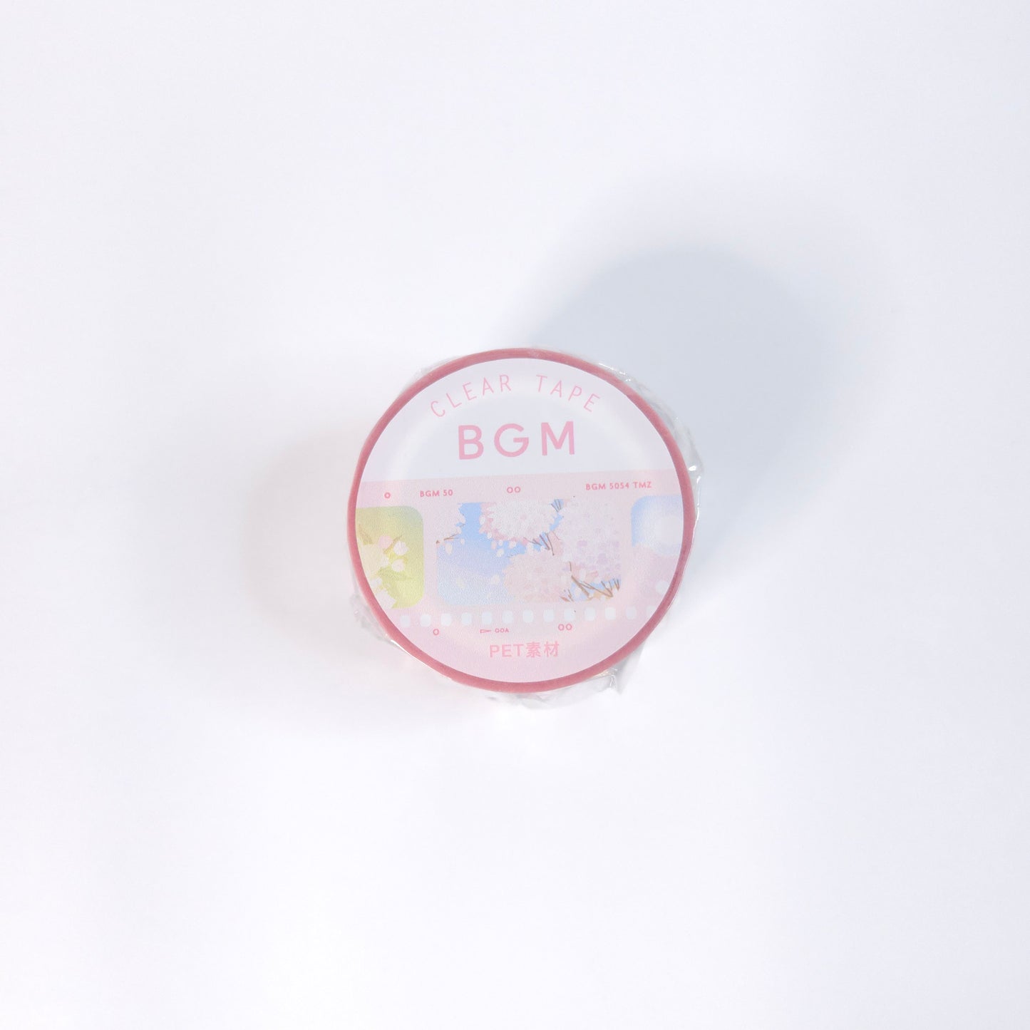 BGM Washi Clear tape film* cherry color - 30mm