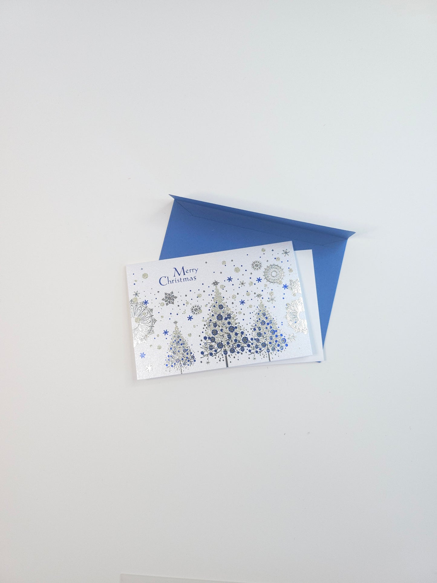 Christmas tree hori mini card