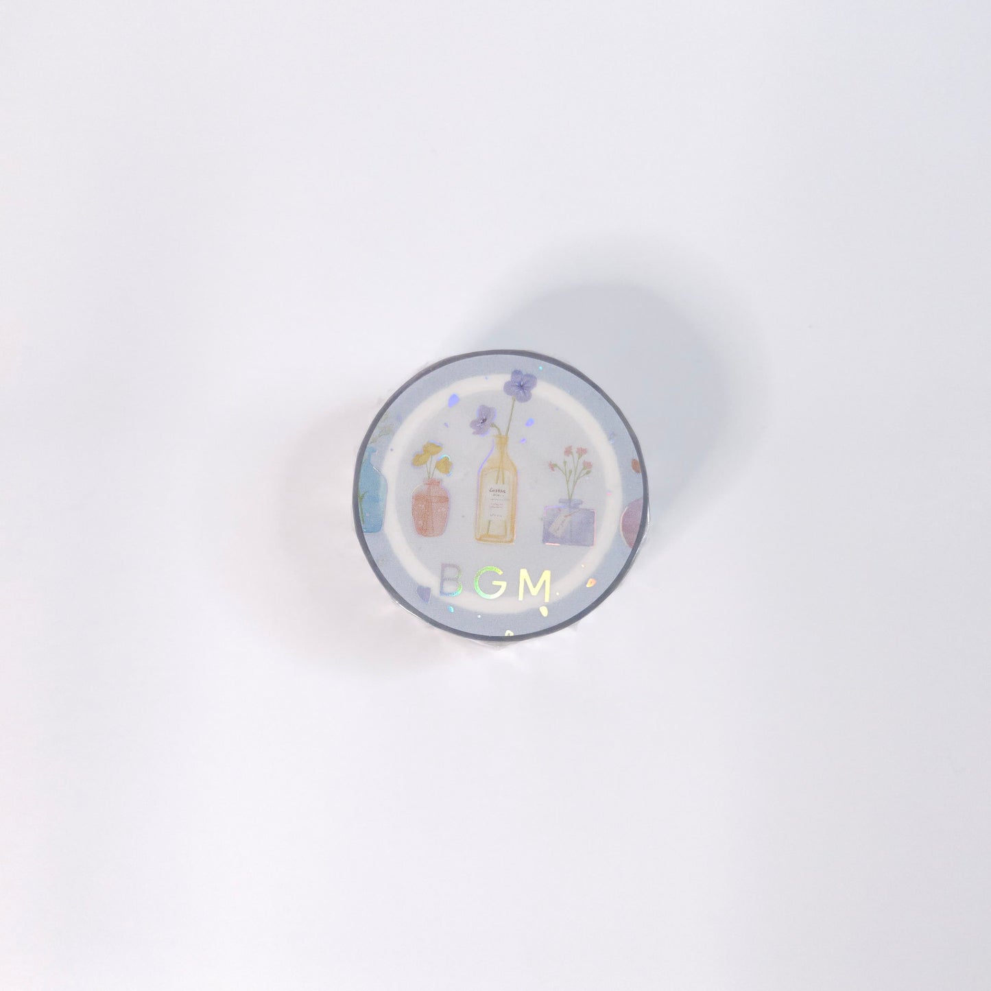 BGM LIFE Washi Clear tape single-flower vase