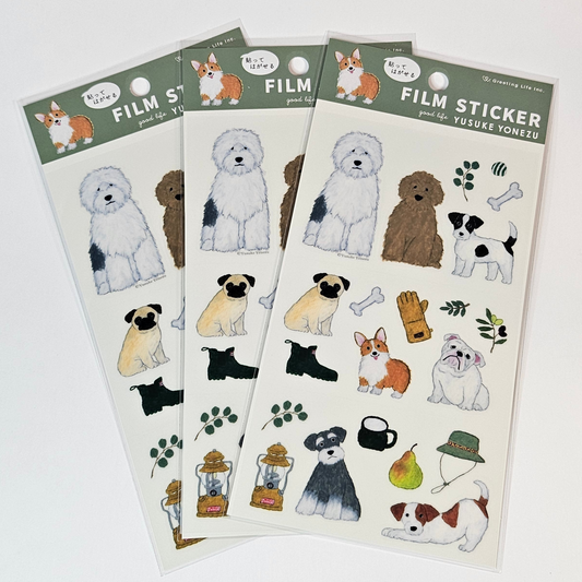 Dog Film Sticker