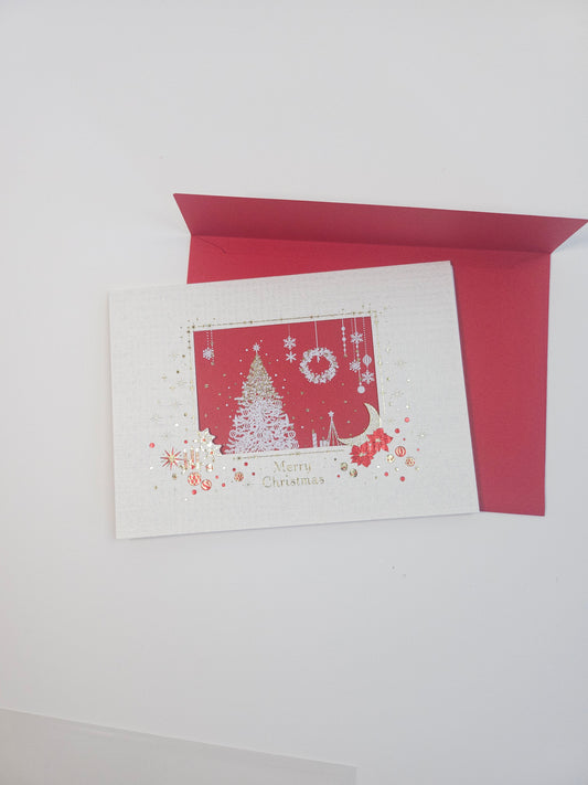 Christmas red card