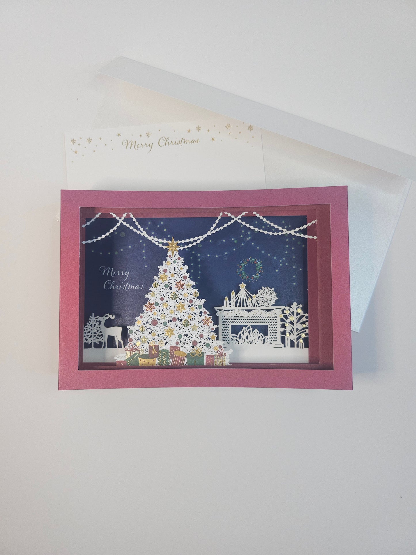 Christmas diorama card