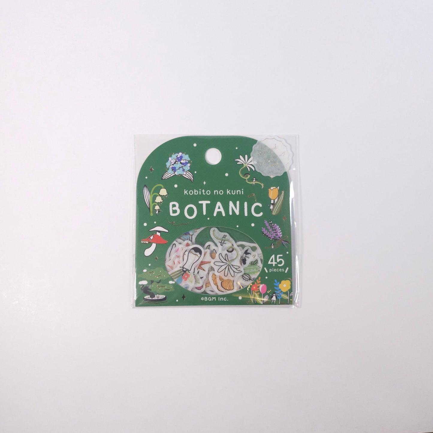 BGM Planner Stickers Foil stamped Flake Seal: Land of the Dwarfs *Botanics