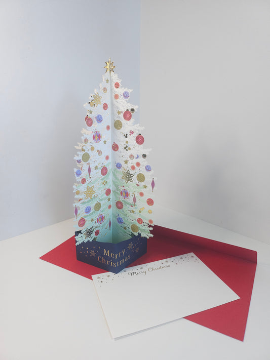 Christmas tree card