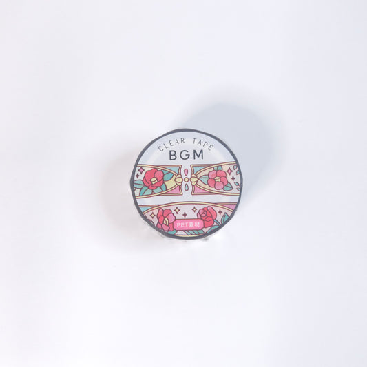 BGM Washi Clear tape stained glass * Maiden's dream