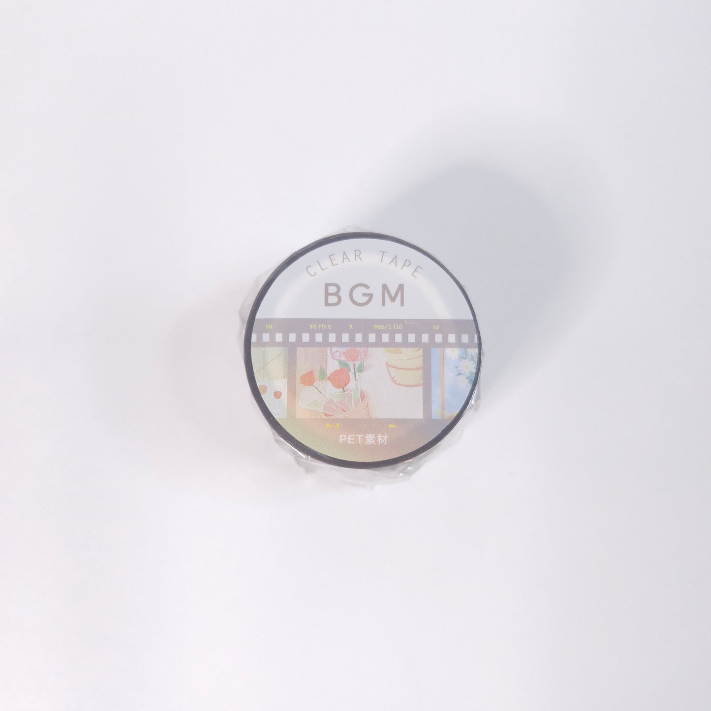 BGM Washi Clear tape film* walnut - 30mm