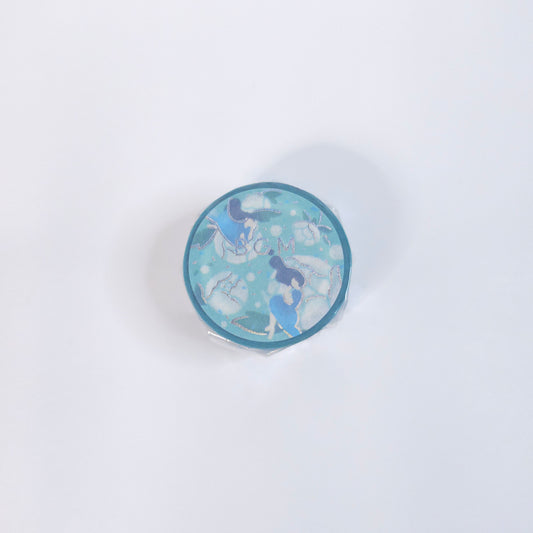 BGM Washi Tape Flower Story *Blue Dream