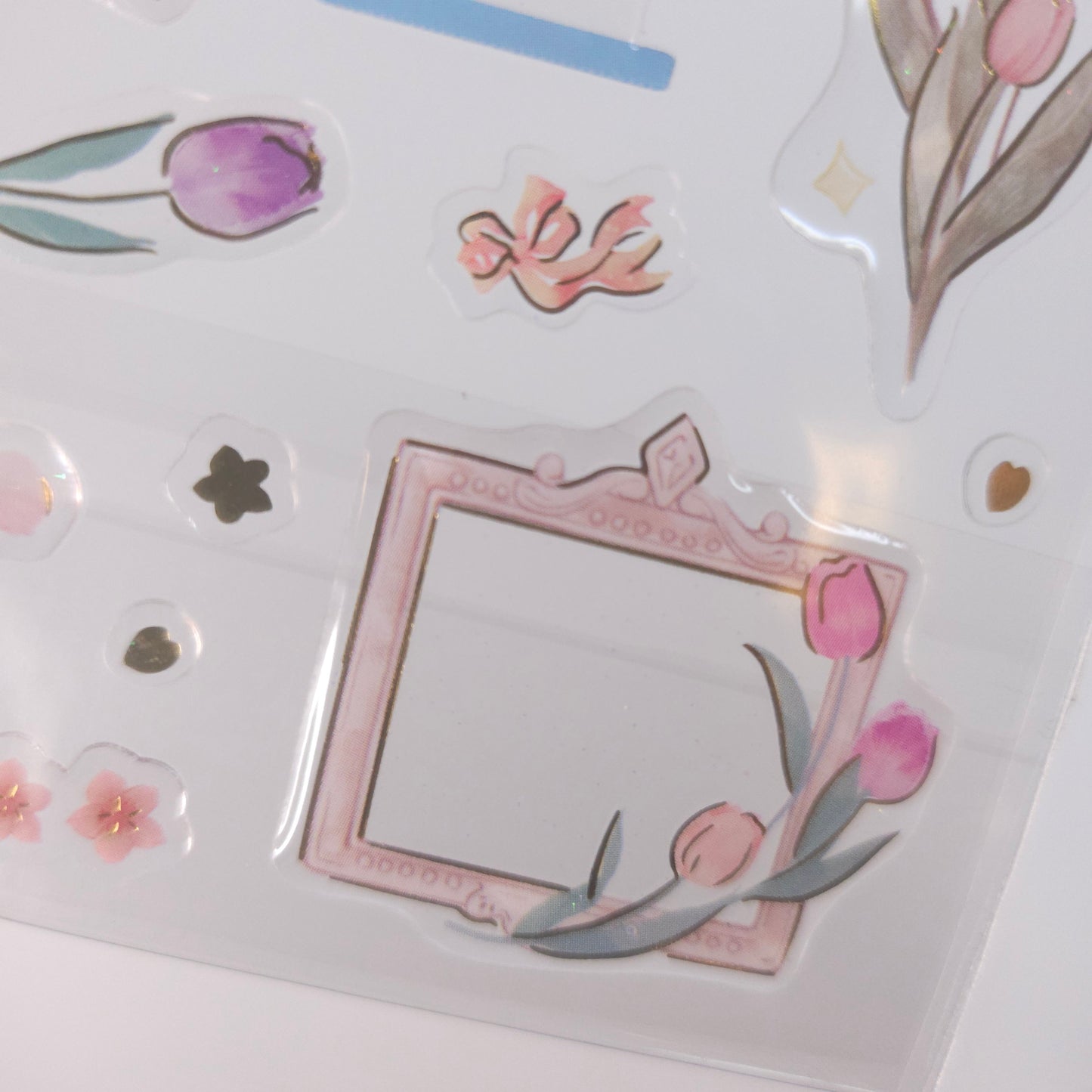 BGM Planner Stickers Sparkle Crystal Seal Garden