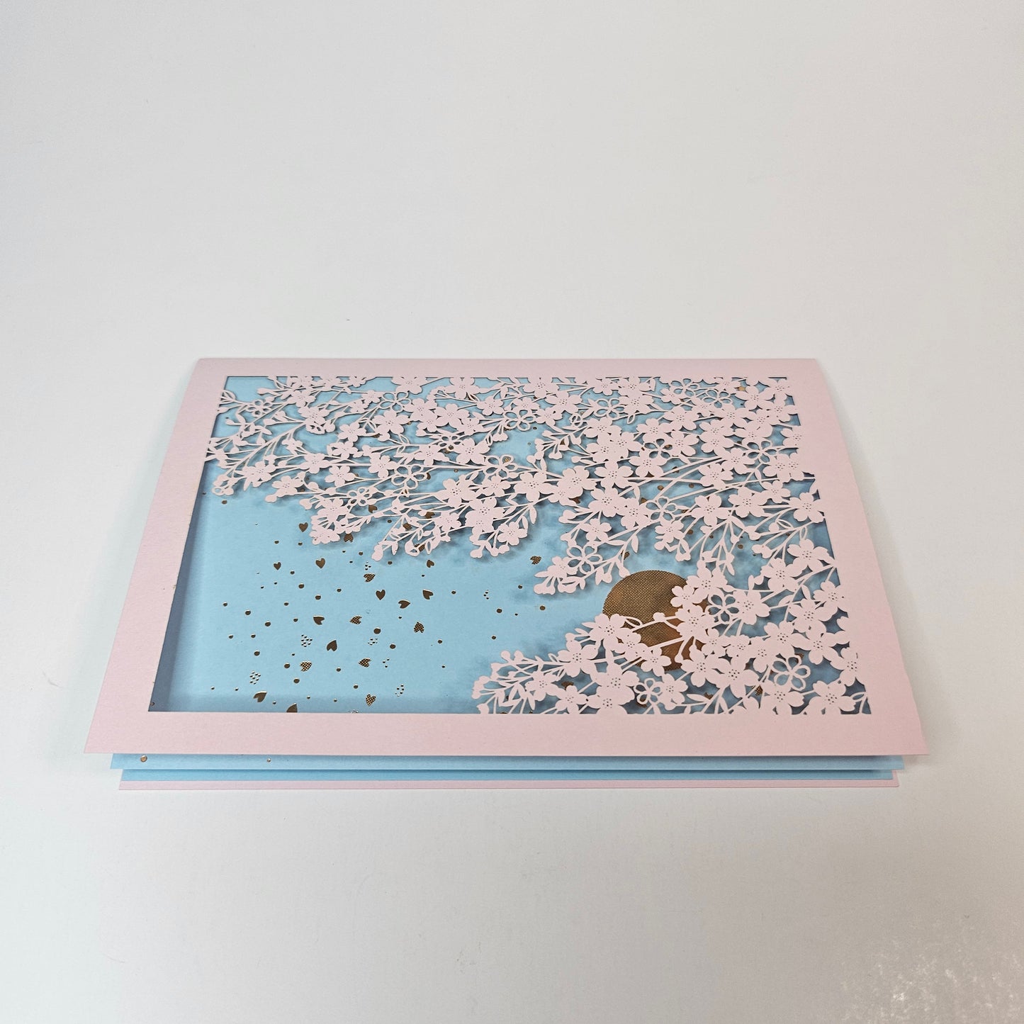 EASE Greeting Card (Cherry Blossom at Night)