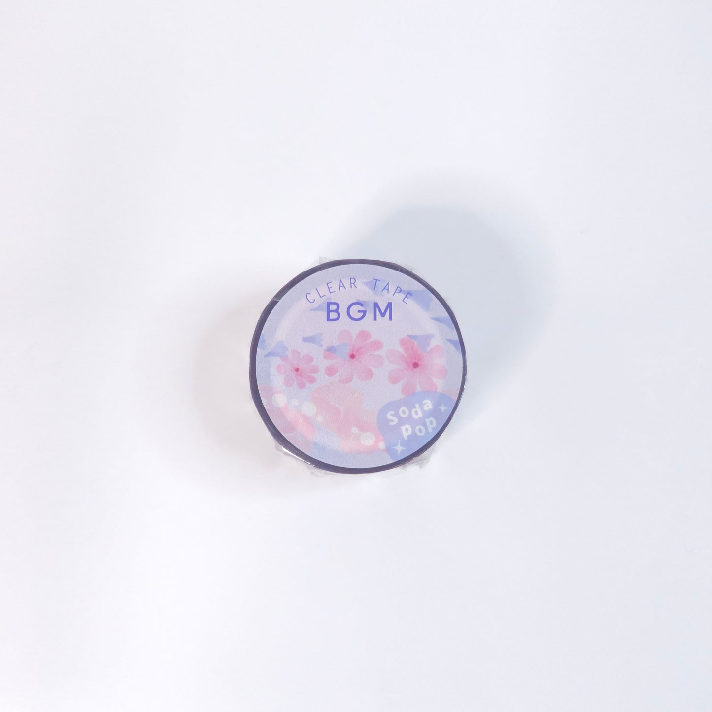 BGM Washi Clear Tape Cider*Floral