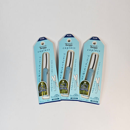 Twiggy Capless Portable Scissors (Ice Blue)