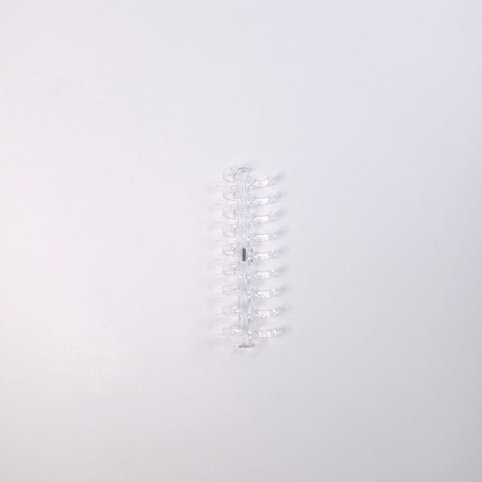 Maruman Ring, mini size curly ring- Clear