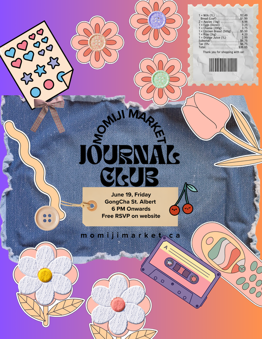 Momiji Journaling Club - Gong Cha St Albert (June)