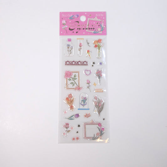 BGM Planner Stickers Sparkle Crystal Seal Garden