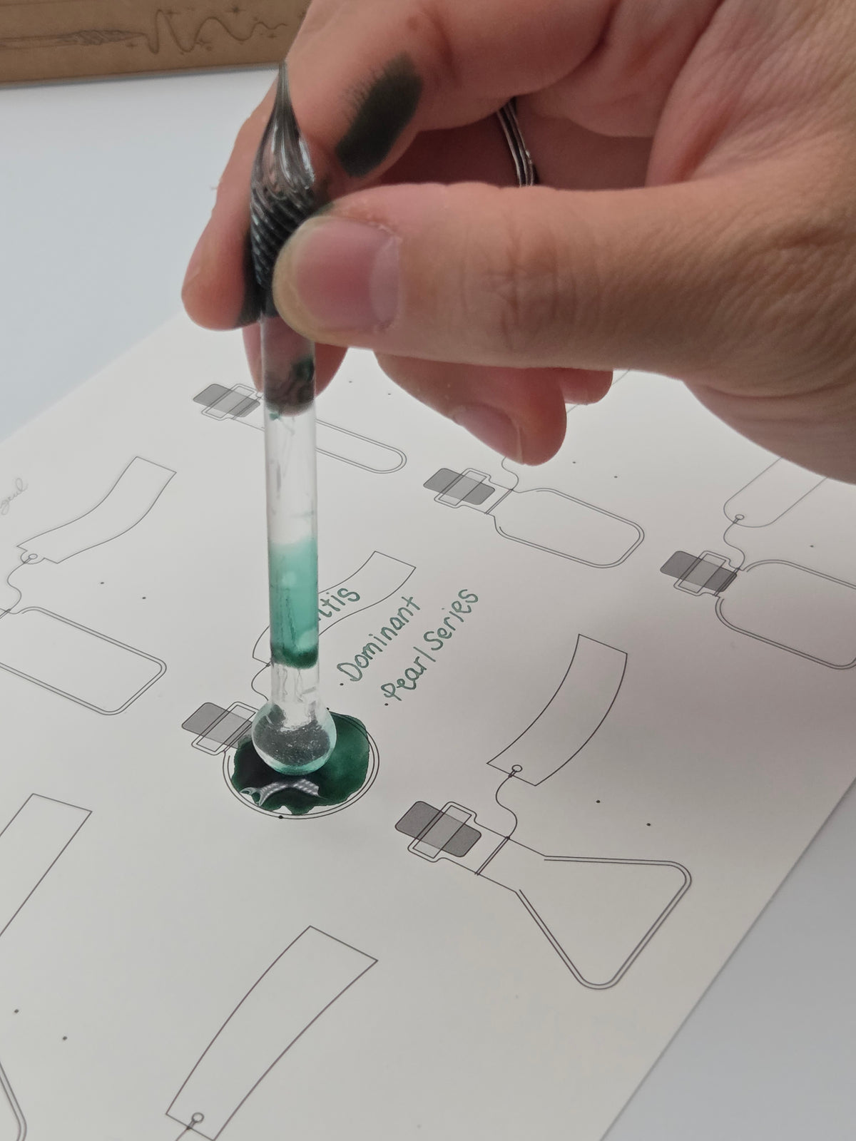 Dominant Industry Ink Muddler (Glass)