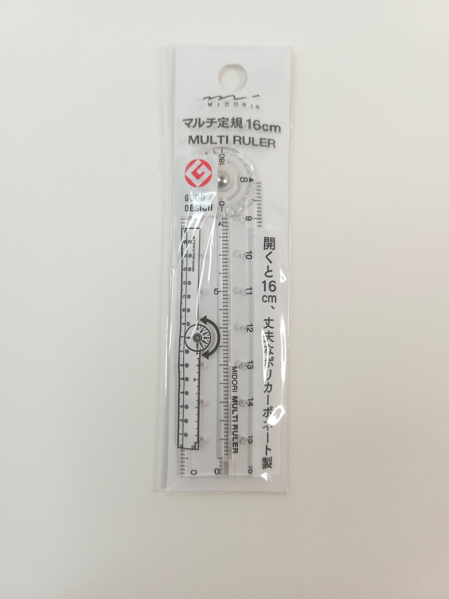 MD Multi Ruler (16cm) Clear