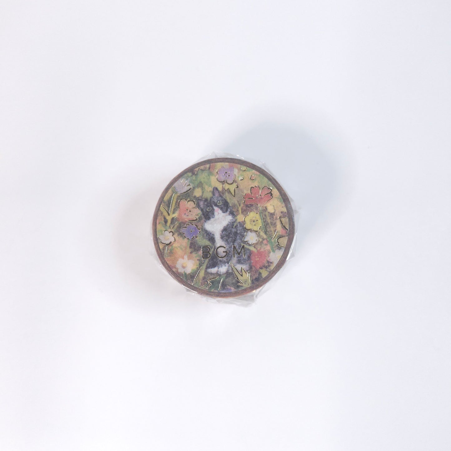 BGM Washi Tape Flowers and Cats *Hachiware Cat