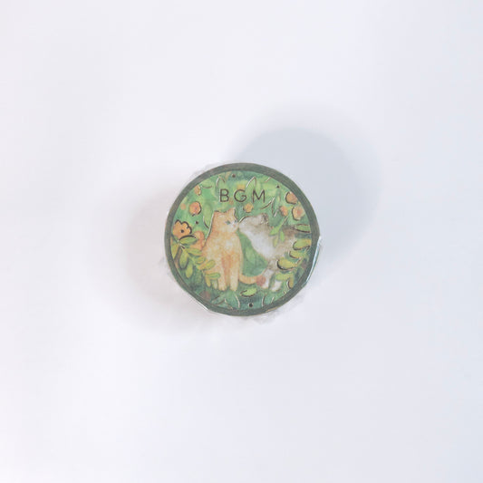 BGM Washi Tape Flowers and Cats* Find Me