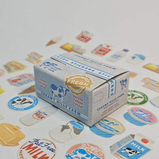 Dairy Products Decoration Stickers
