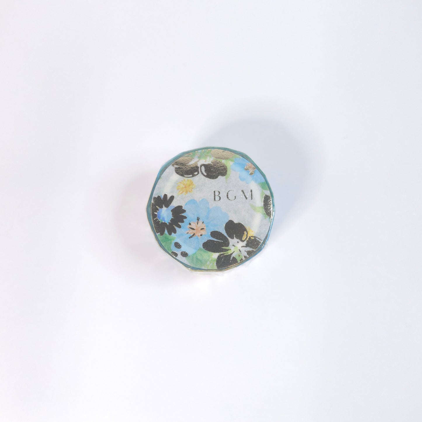 BGM Washi Tape Flower (American blue)