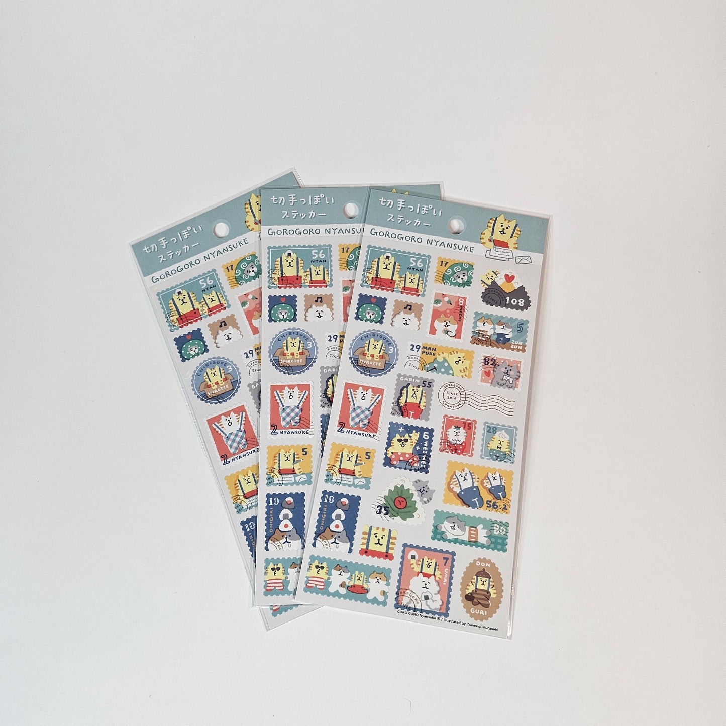 Gorogoro Nyansuke Stamp Sticker