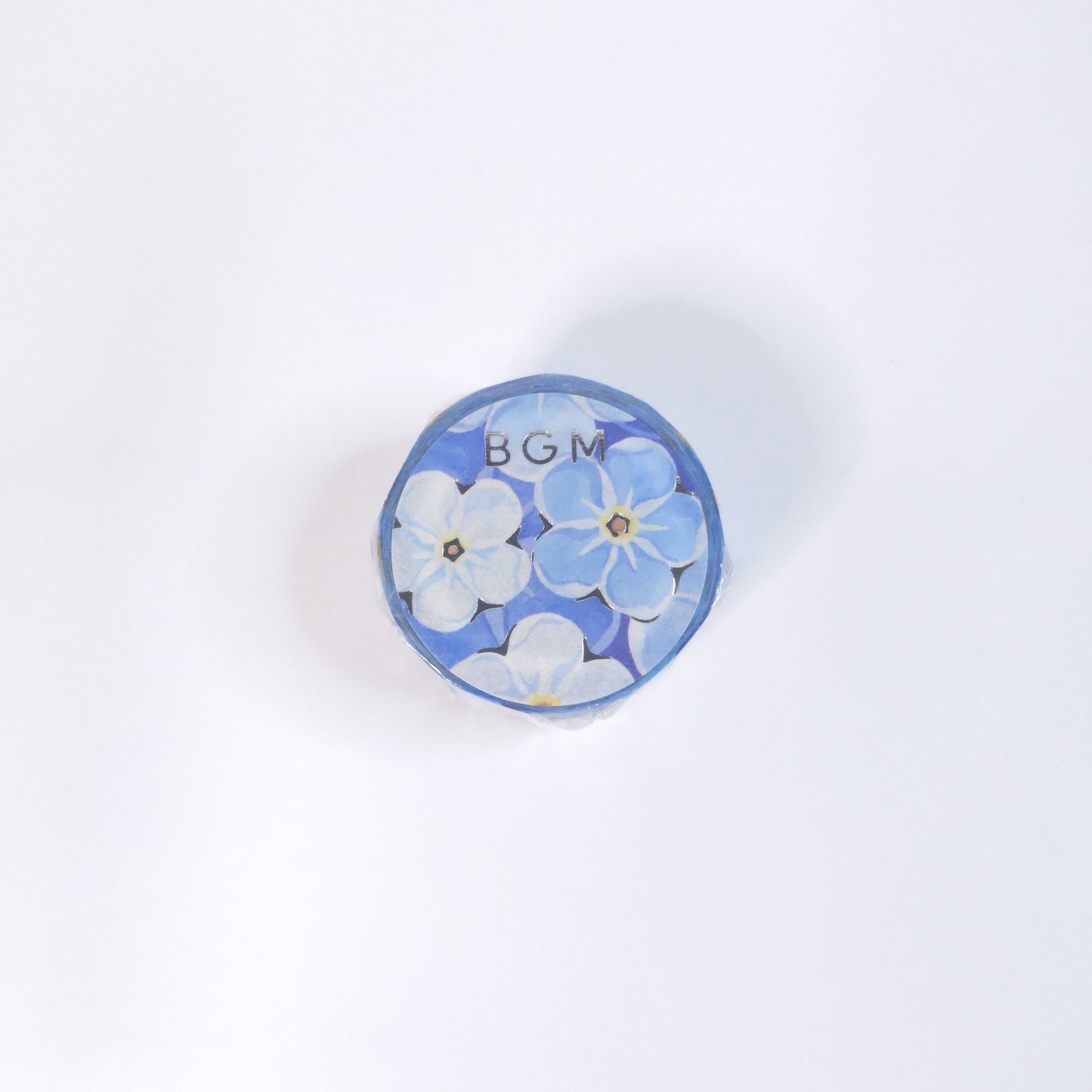 BGM LIFE Washi Tape Blue Flower Sea