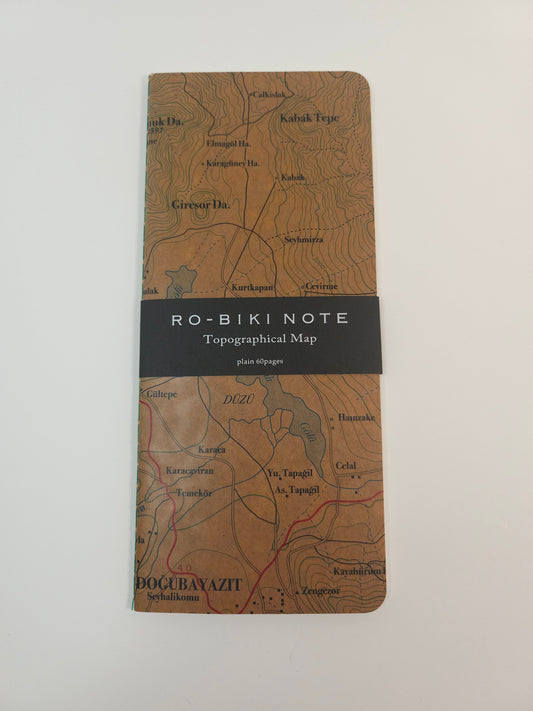 Yamamoto Ro-Biki Note- Topographical Map Series