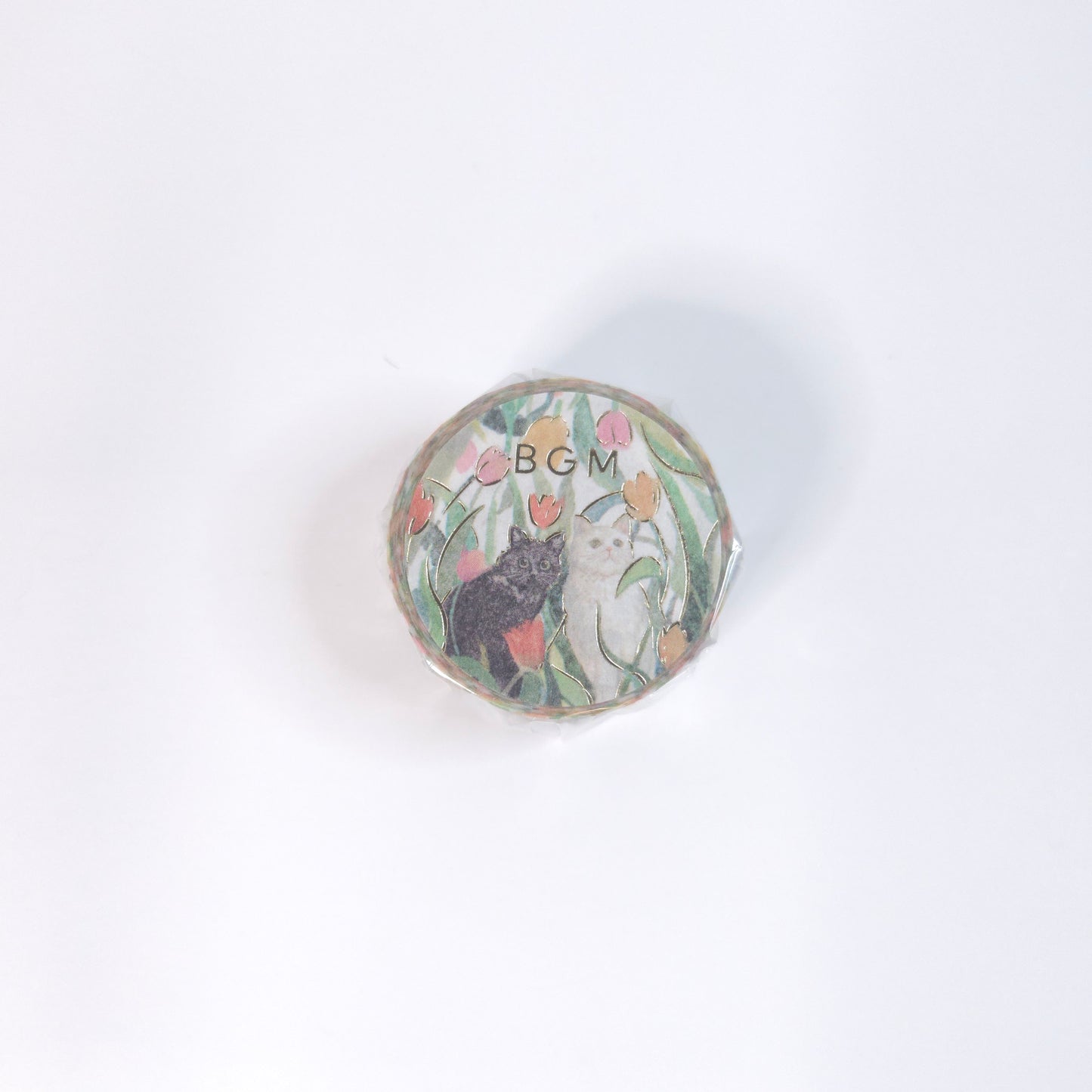 BGM Washi Tape Flowers and Cats* Let's Play Together