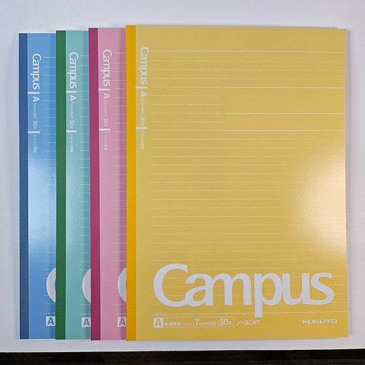 KOKUYO Campus Notebook Semi-B5 Doted line 7mm ruled (A)