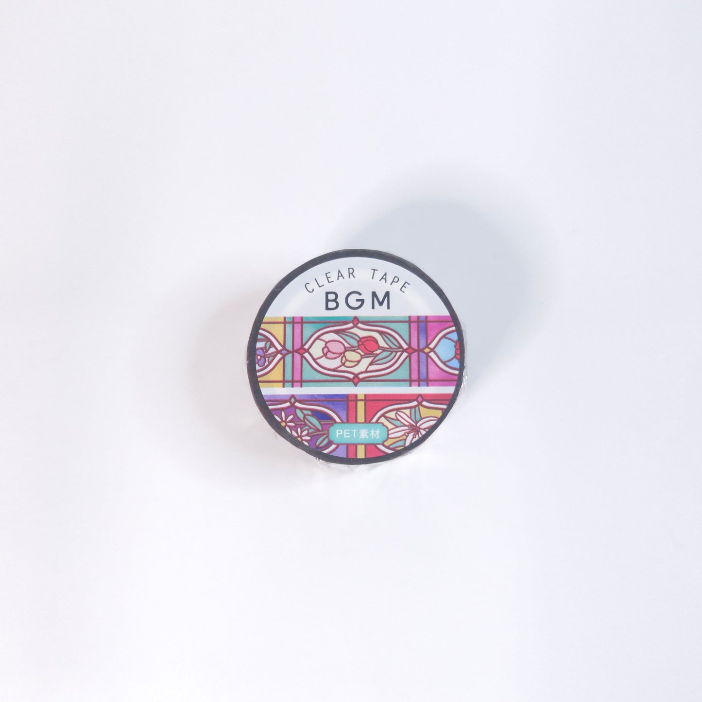 BGM Washi Clear Tape Stained Glass *Floral Garden