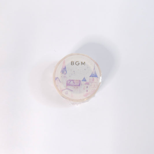 BGM Washi Tape Watercolor Town*European Town