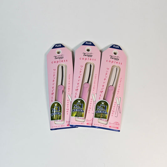 Twiggy Capless Portable Scissors (Baby Pink)
