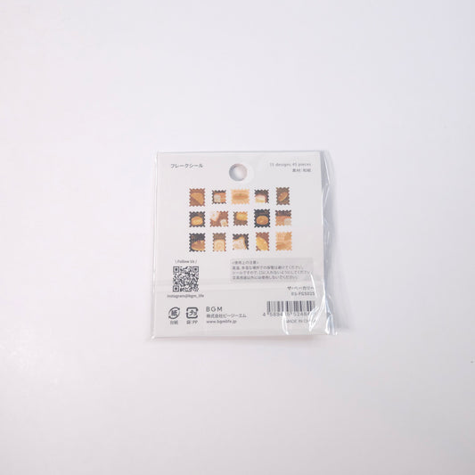 BGM Planner Stickers Foil stamped Flake Seal The*Bakery