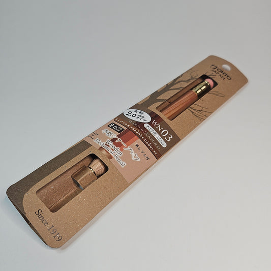 OHTO Mechanical pencil with wooden shaft WN03 2.0mm (Natural)