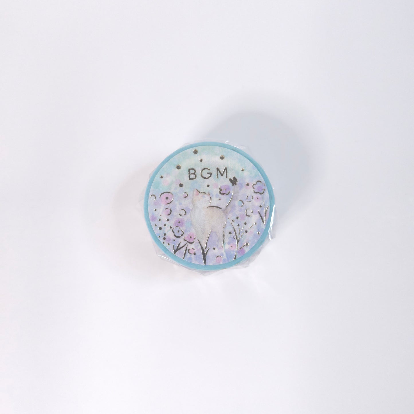 BGM Washi Tape Flowers and Cats *Small Friends