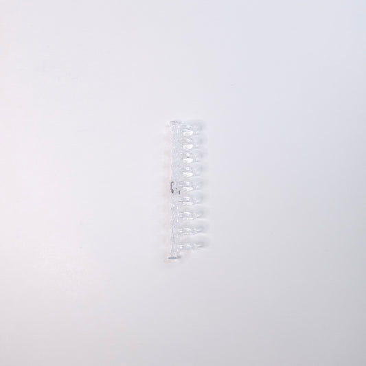 Maruman Ring, mini size curly ring- Clear