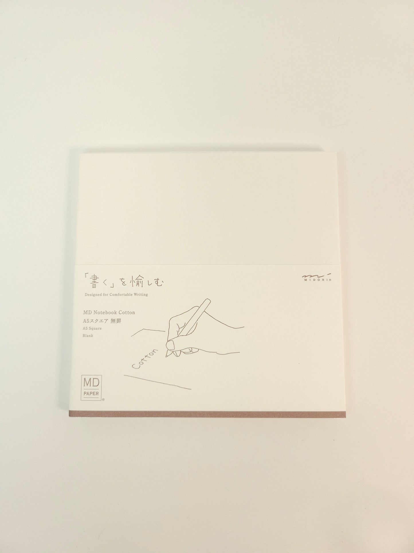 MD NOTEBOOK <A5 Square Cotton> Blank