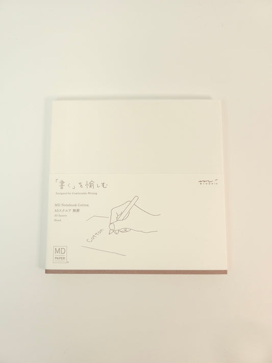 MD NOTEBOOK <A5 Square Cotton> Blank