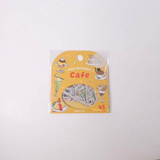 BGM Mini Sticker animals (cafe)